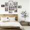 10pc Black Collage Picture Frames, Multi-Size Wall & Table Set